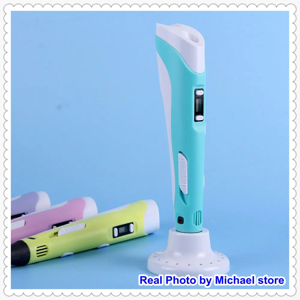 3D Drawing Printing Pen with LCD Screen