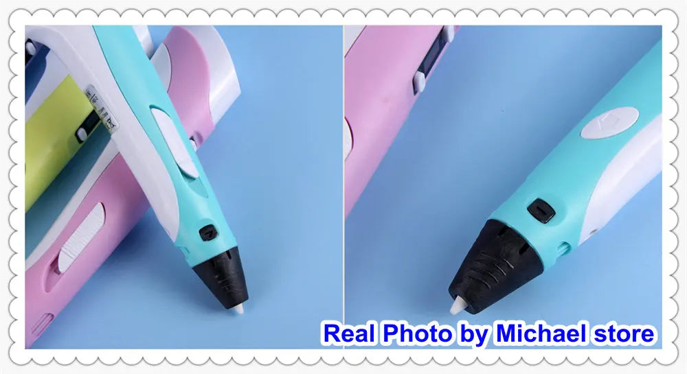 3D Drawing Printing Pen with LCD Screen