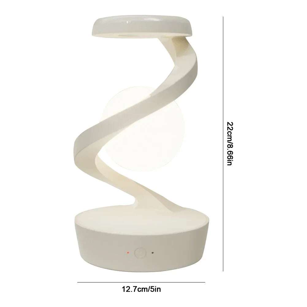 3D Levitating Ball Lamp with Wireless Phone Charger