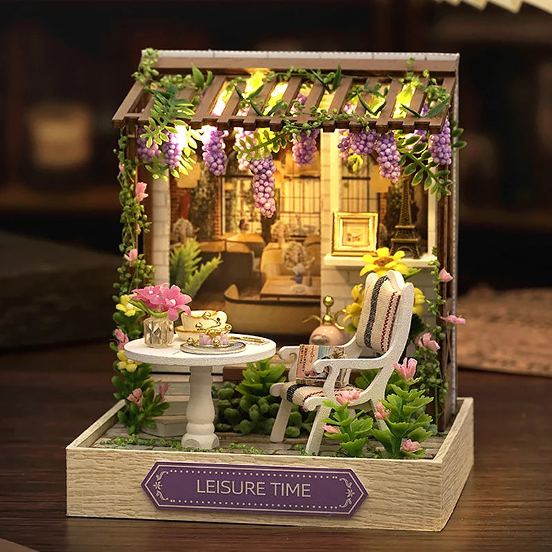 Doll Flower House Handmade Kit