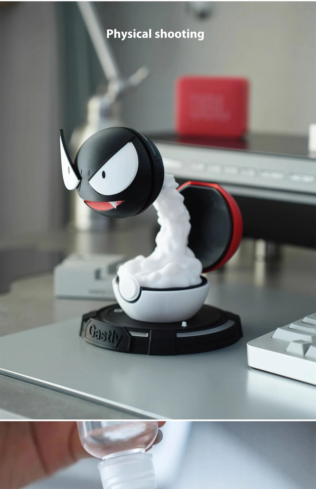Gastly Humidifier Smoking Night Light