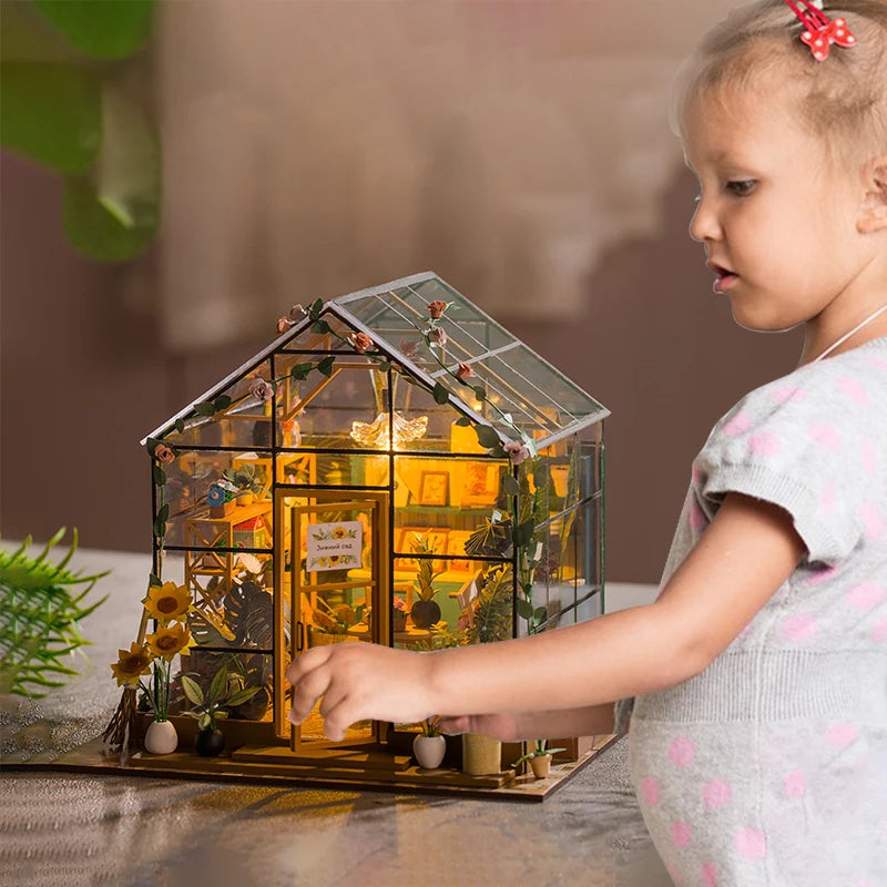 Doll Flower House Handmade Kit