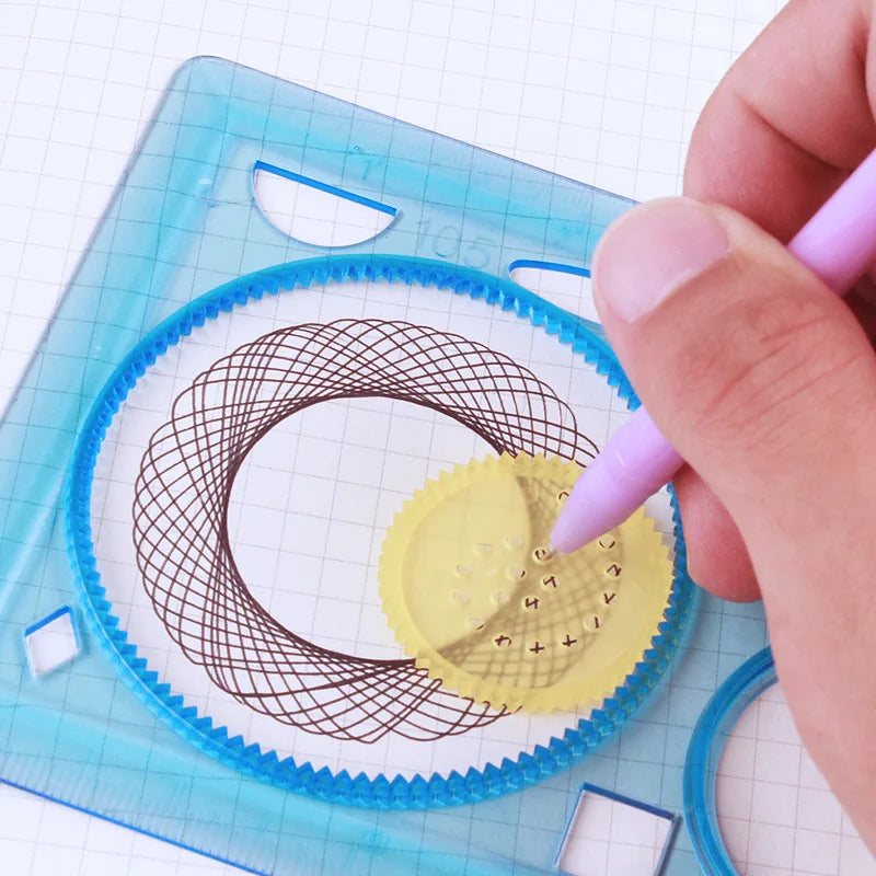 Geometry Spirograph Drawing Stencils