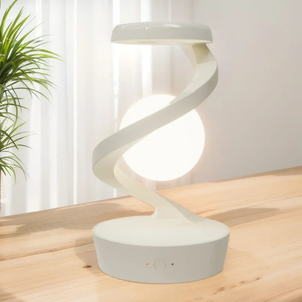 3D Levitating Ball Lamp with Wireless Phone Charger