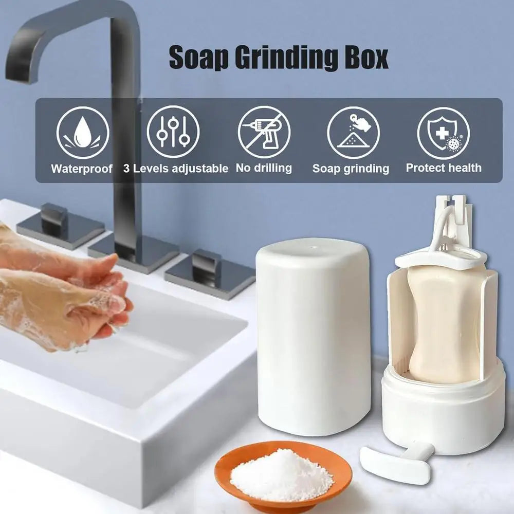 Grinding Soapy Box Bar Soap Grinder