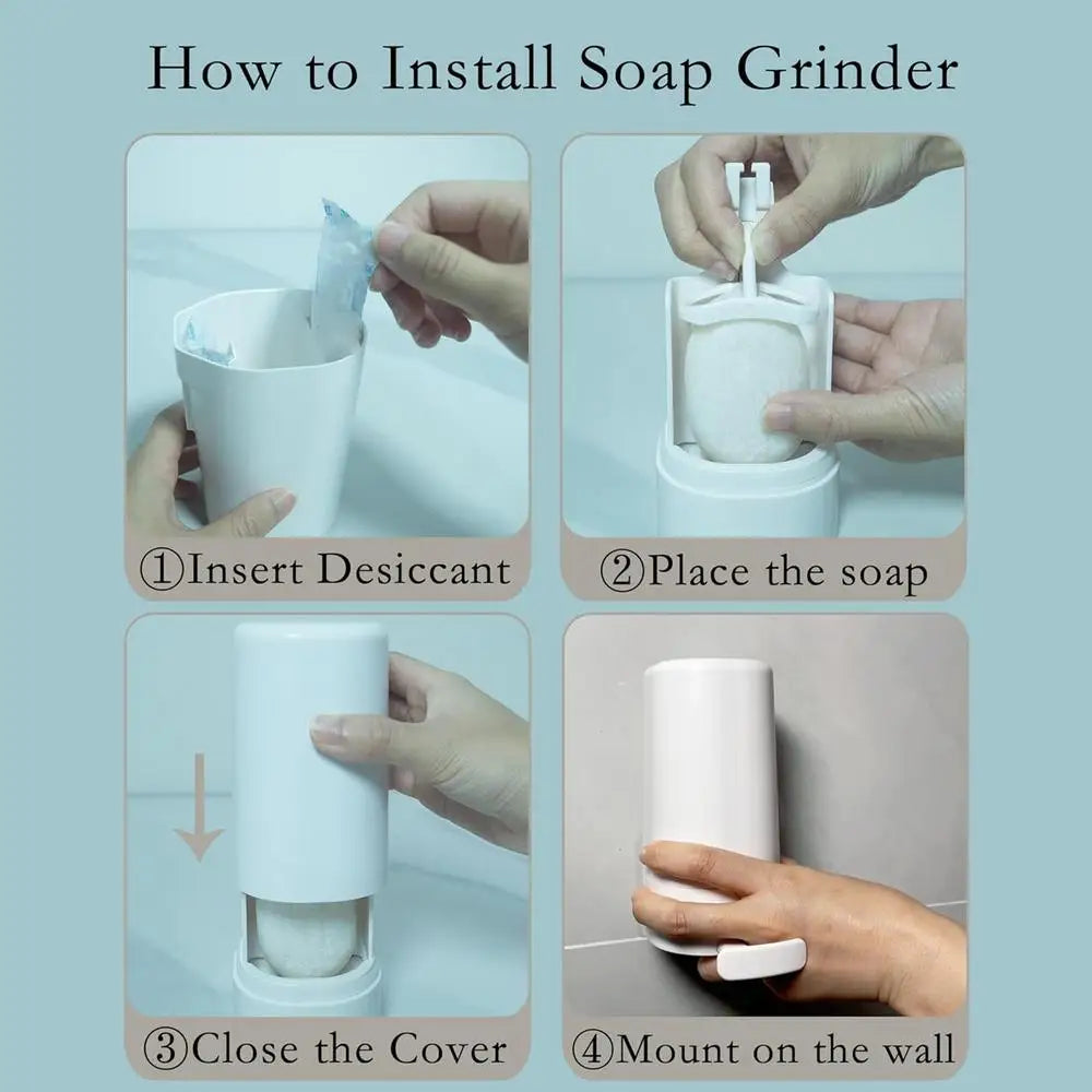 Grinding Soapy Box Bar Soap Grinder