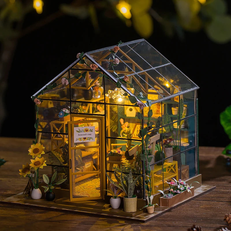 Doll Flower House Handmade Kit