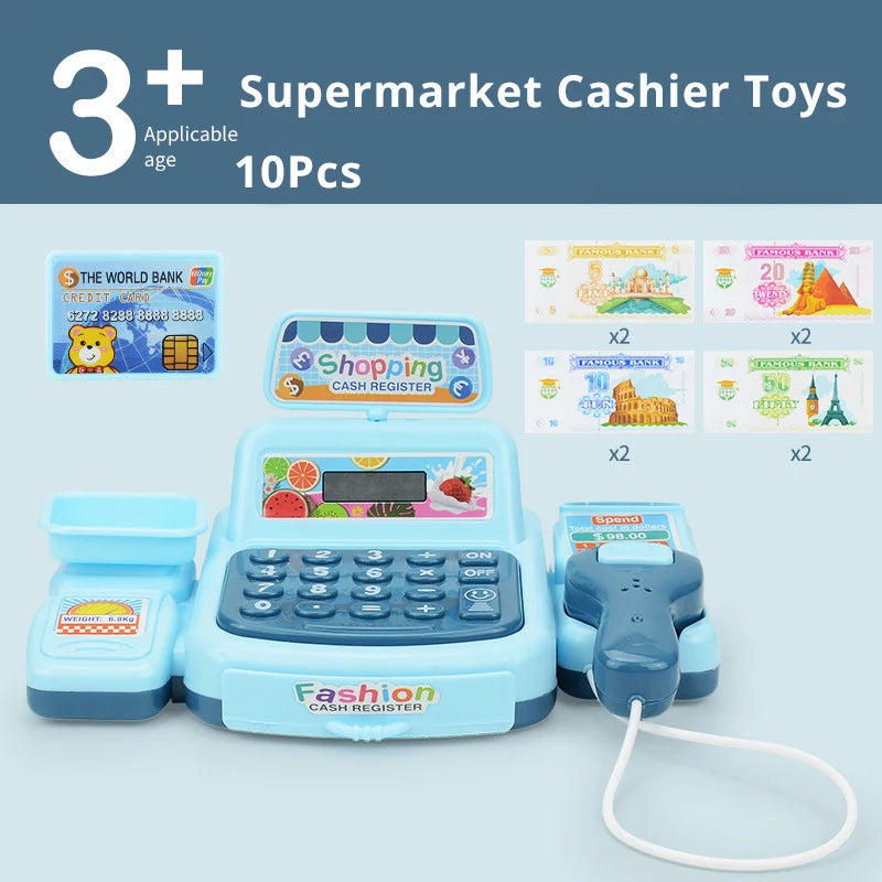 Simulation Shopping Cash House Toy