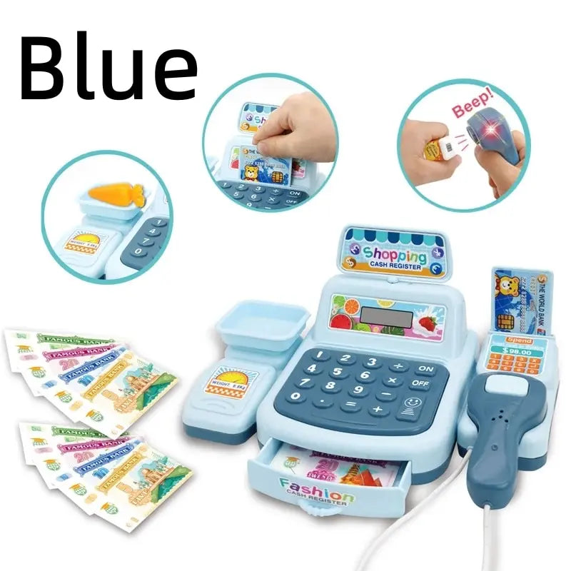 Simulation Shopping Cash House Toy