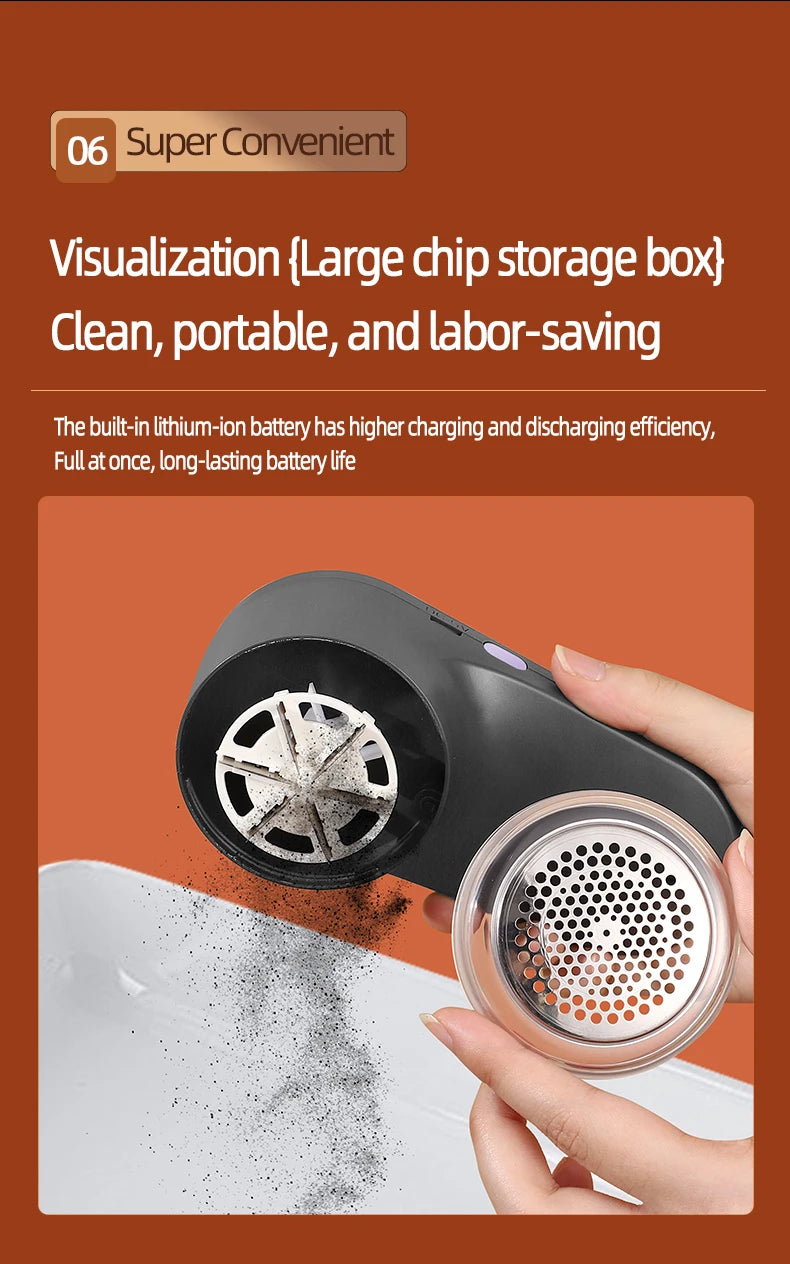 Lint Remover USB Charging Electric Pellet Machine