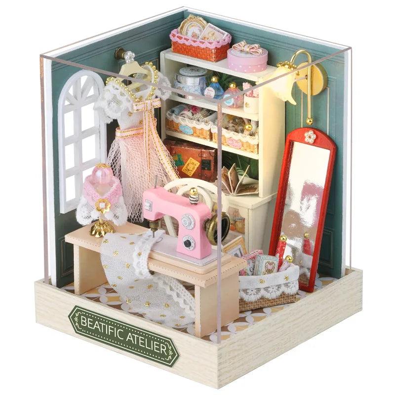 Doll Flower House Handmade Kit
