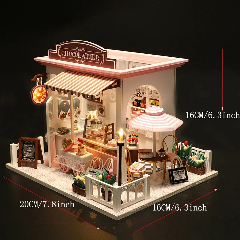 Doll Flower House Handmade Kit