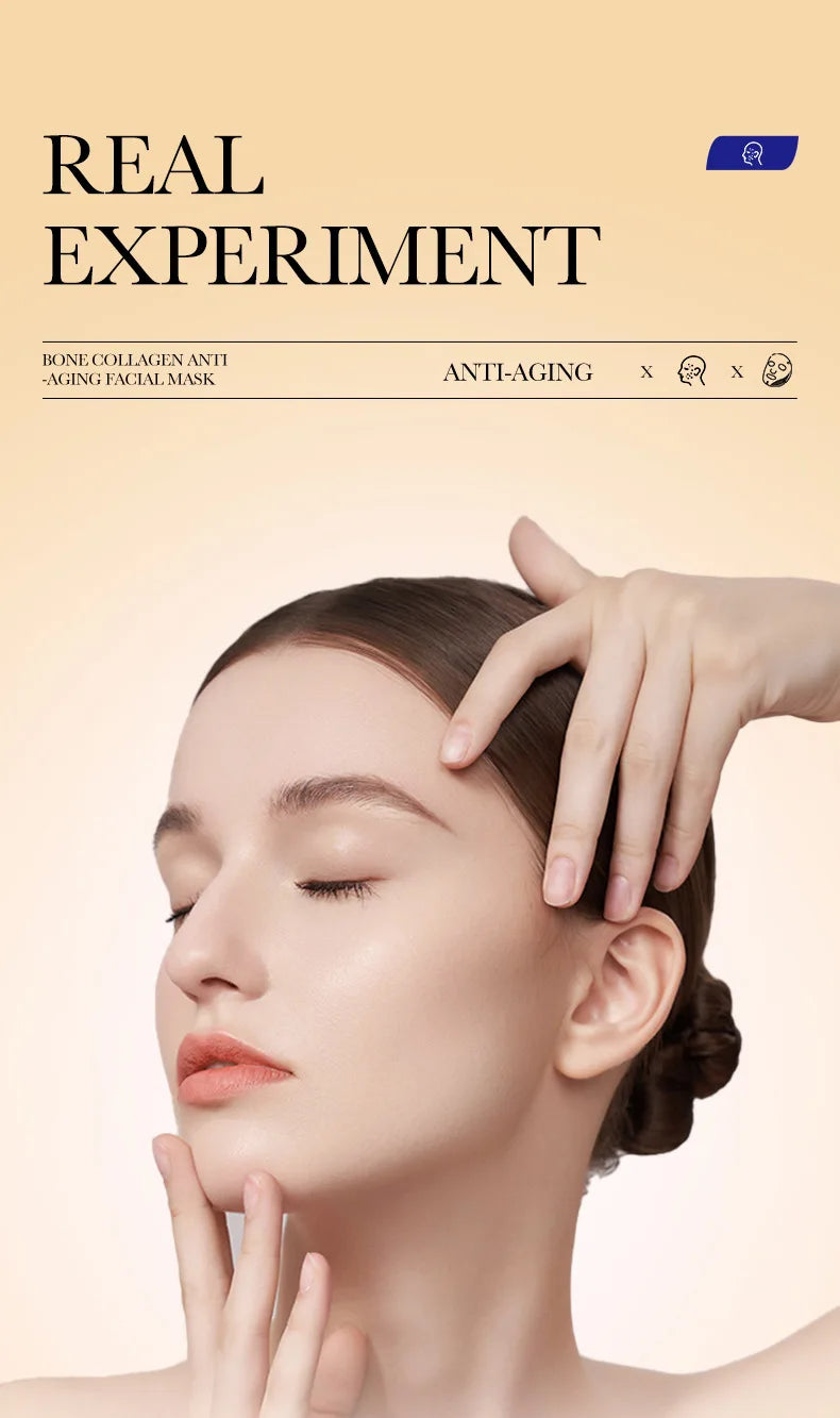 10pcs Anti-wrinkle Collagen Face Mask