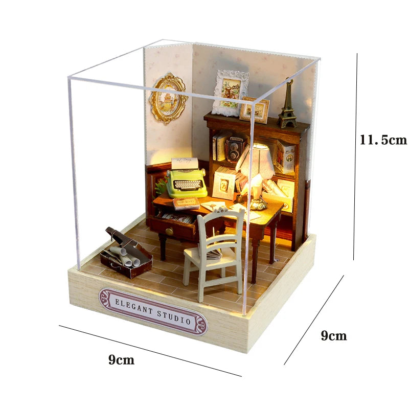 Doll Flower House Handmade Kit