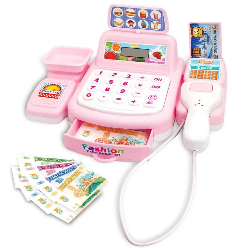 Simulation Shopping Cash House Toy