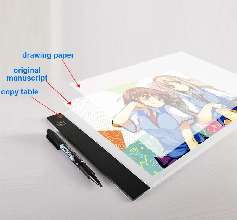 Led Drawing Copy Pad