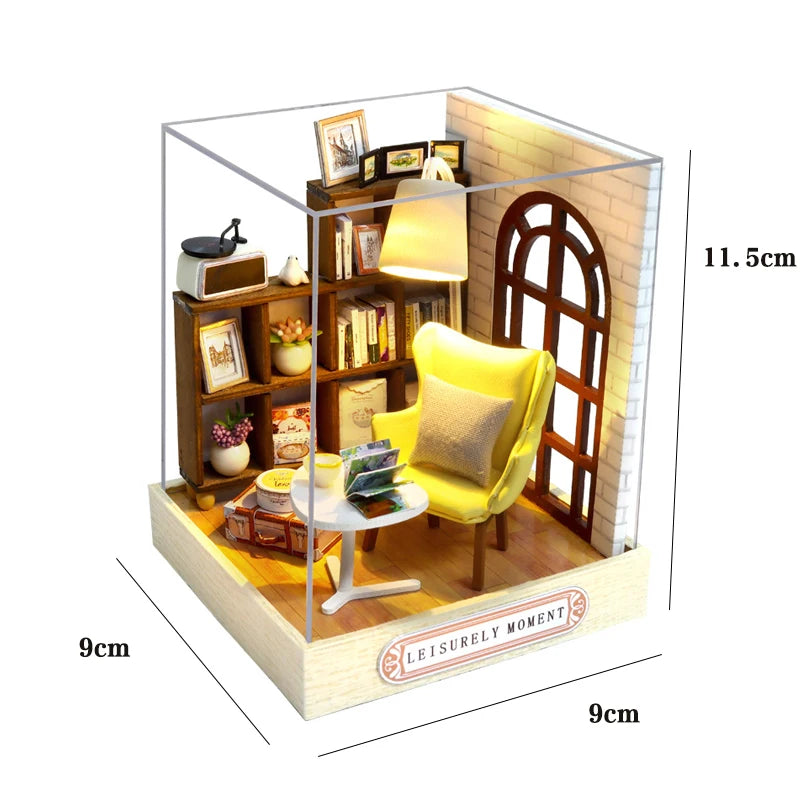 Doll Flower House Handmade Kit