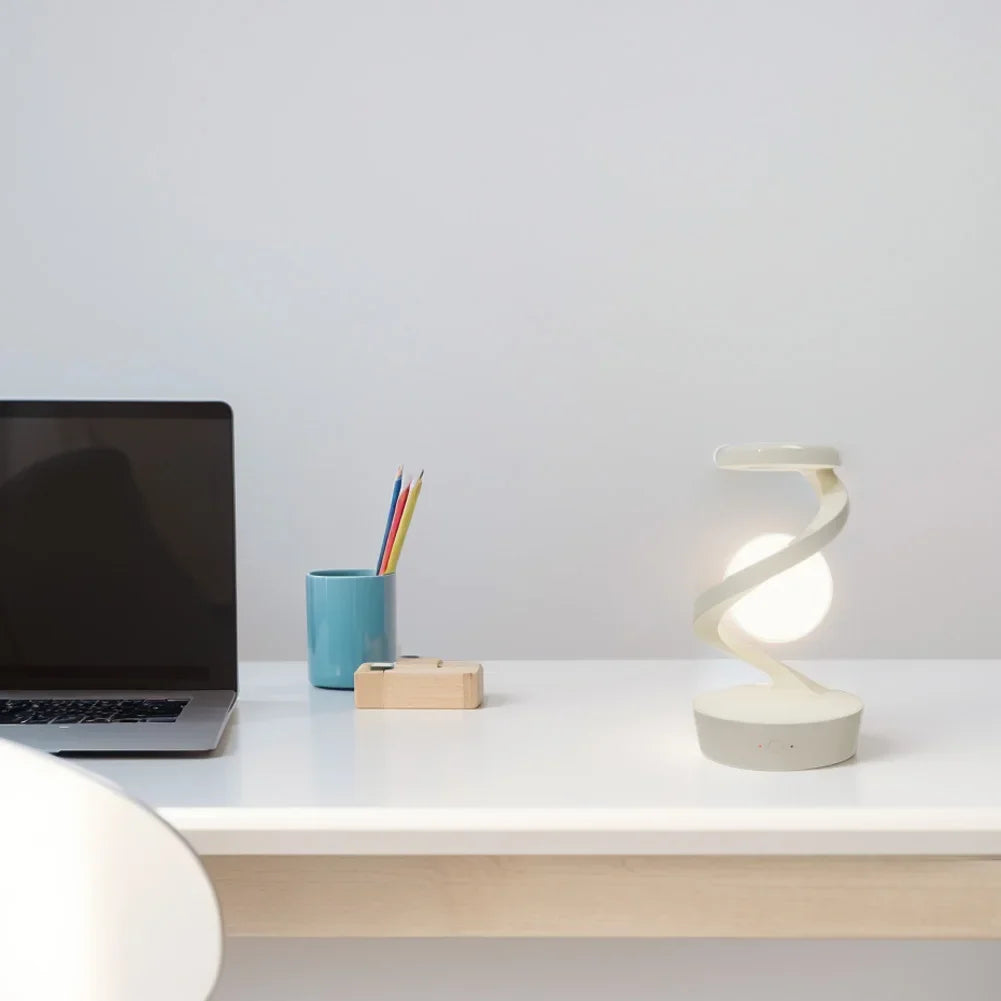 3D Levitating Ball Lamp with Wireless Phone Charger