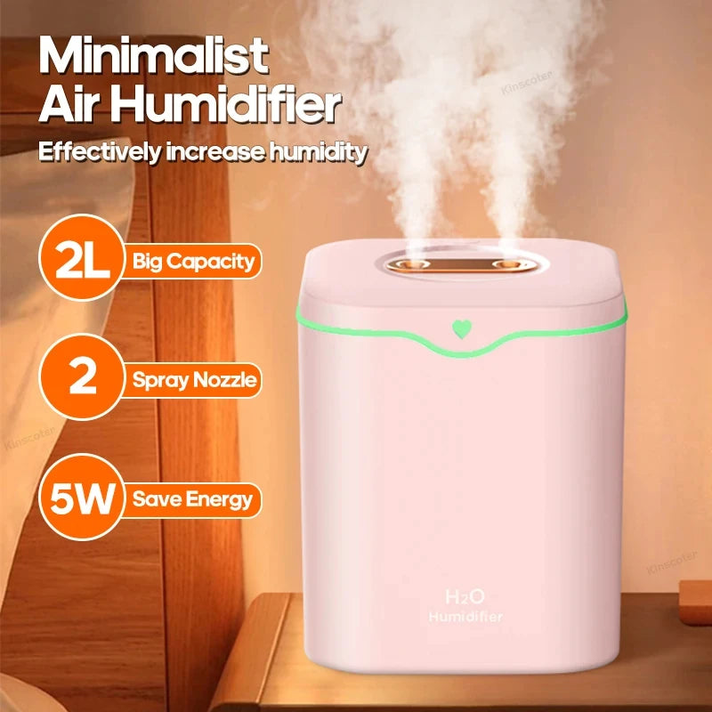 Humidifier Silent Double Spray 2000ml