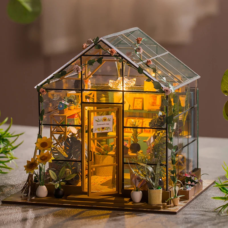 Doll Flower House Handmade Kit