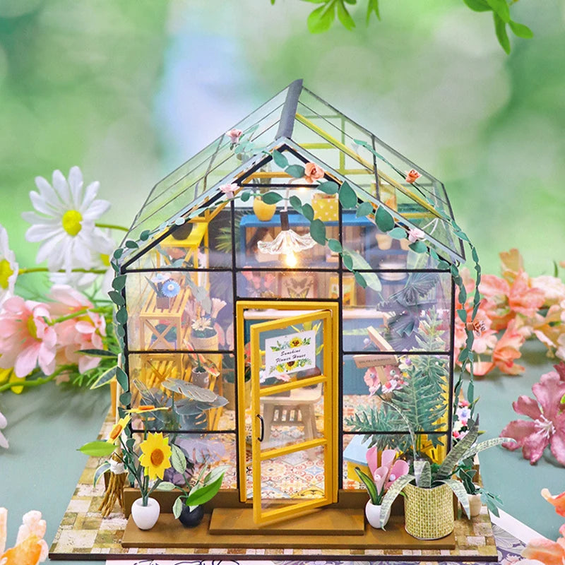 Doll Flower House Handmade Kit