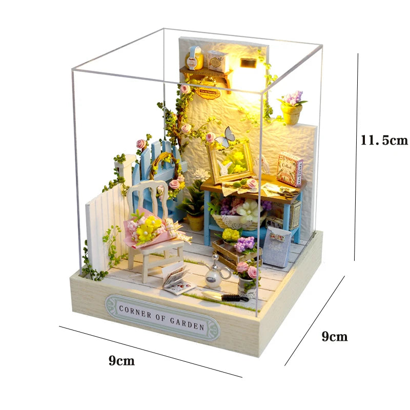 Doll Flower House Handmade Kit