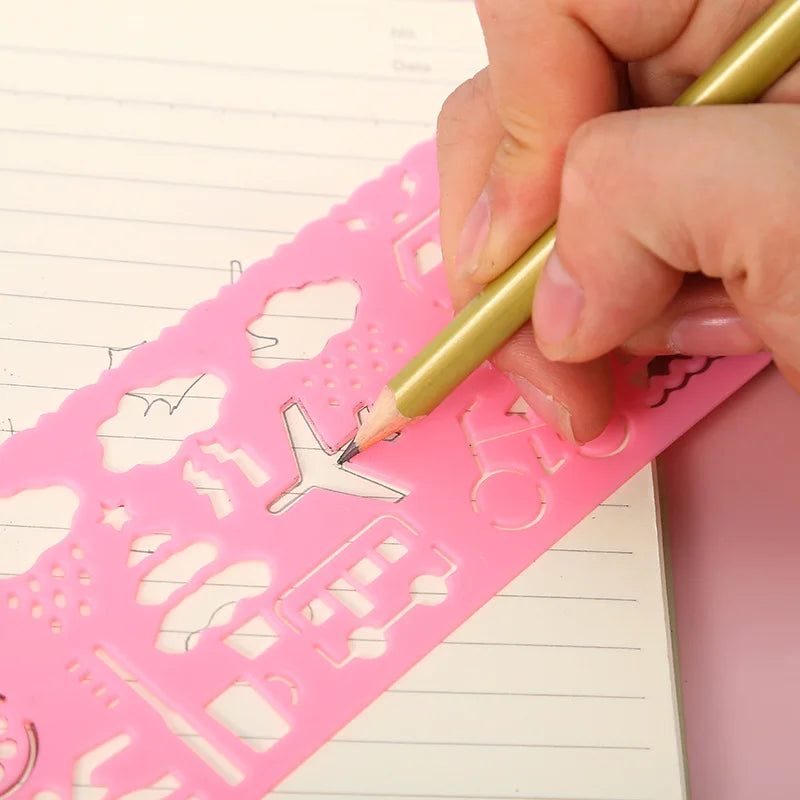 Geometry Spirograph Drawing Stencils