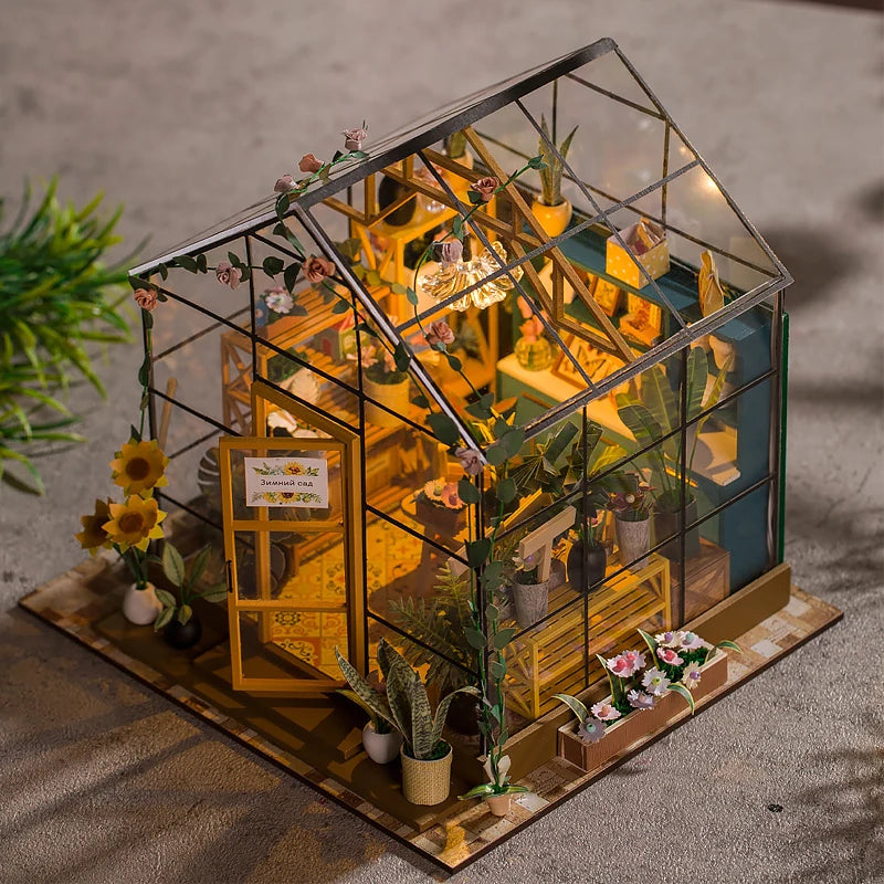 Doll Flower House Handmade Kit