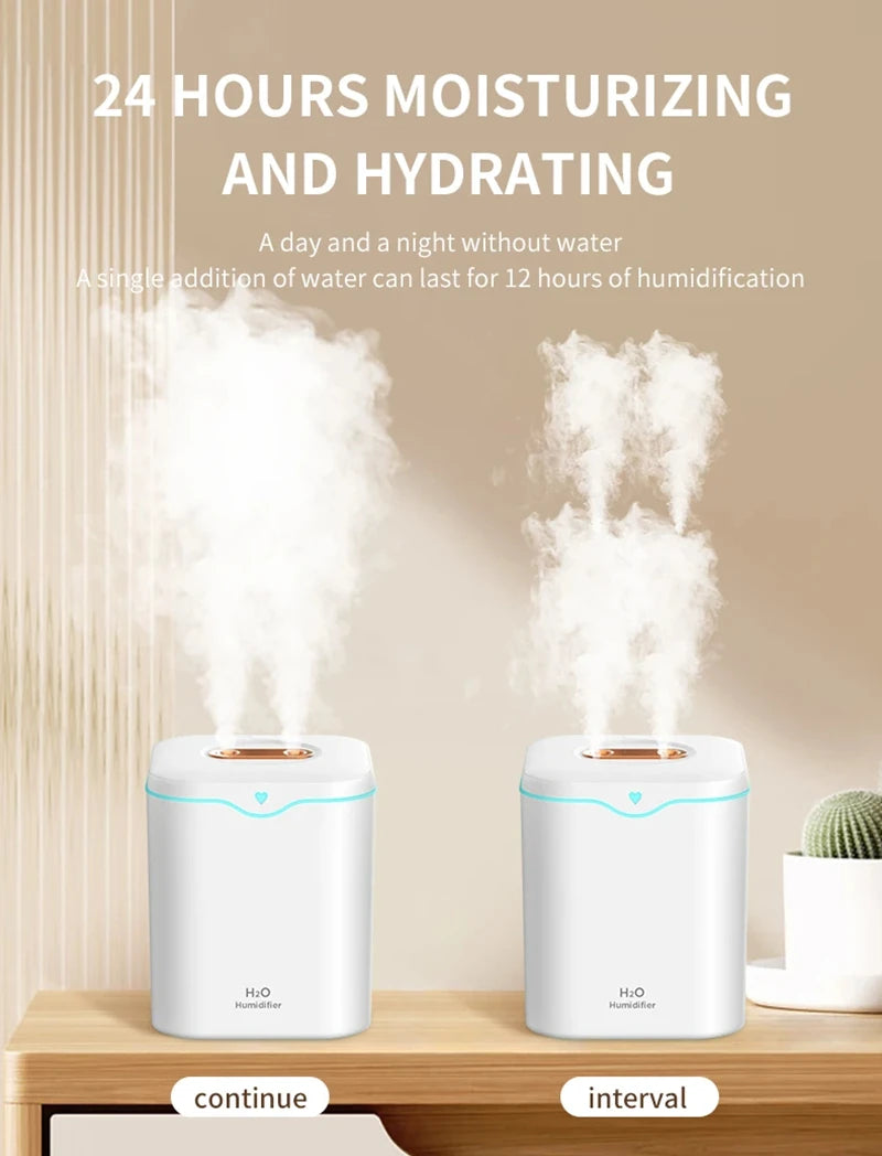 Humidifier Silent Double Spray 2000ml