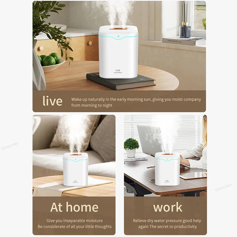 Humidifier Silent Double Spray 2000ml