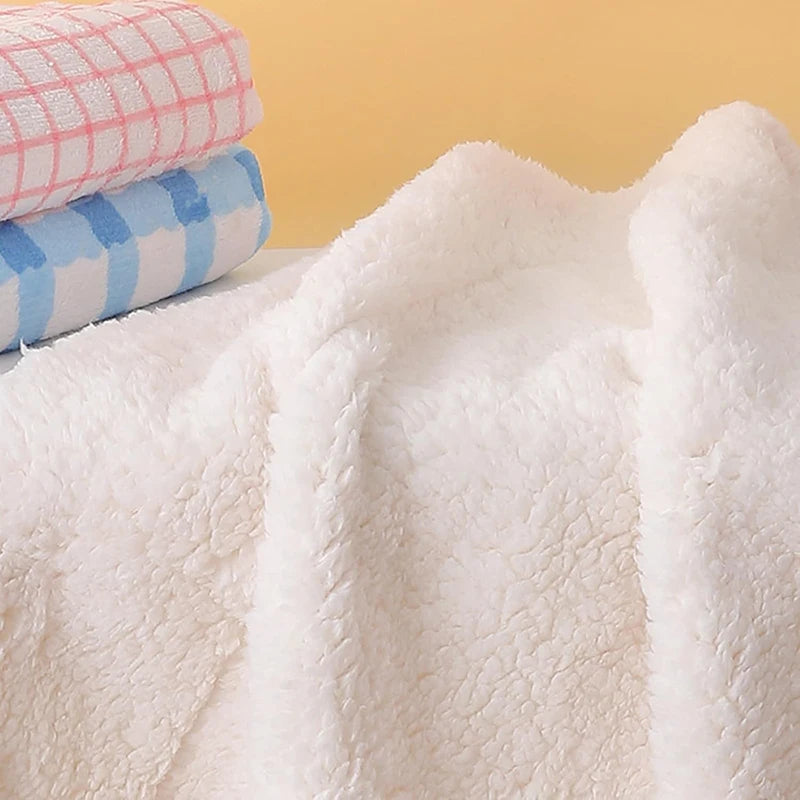 Soft Cat Blanket - Warm Fluffy Plush Pet Sleeping Bed Mat for Cats/Dogs